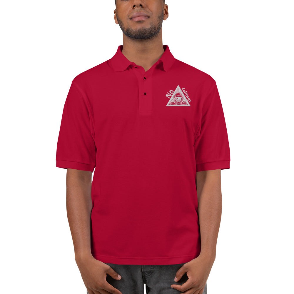 No Ceilings Pyramid Men's Premium Polo