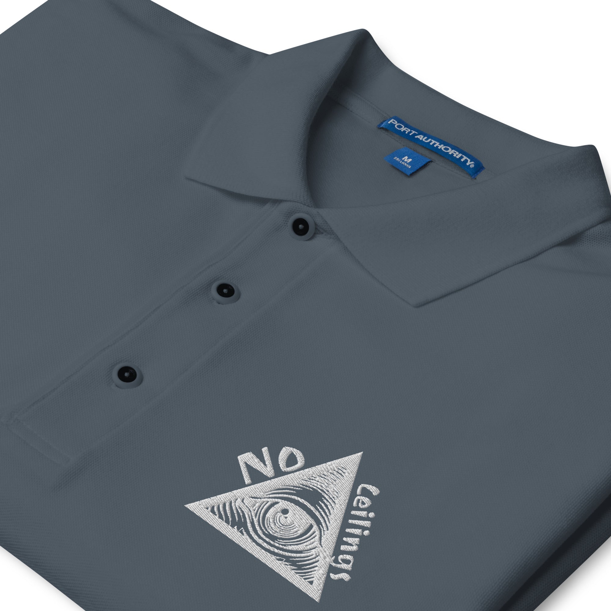 No Ceilings Pyramid Men's Premium Polo