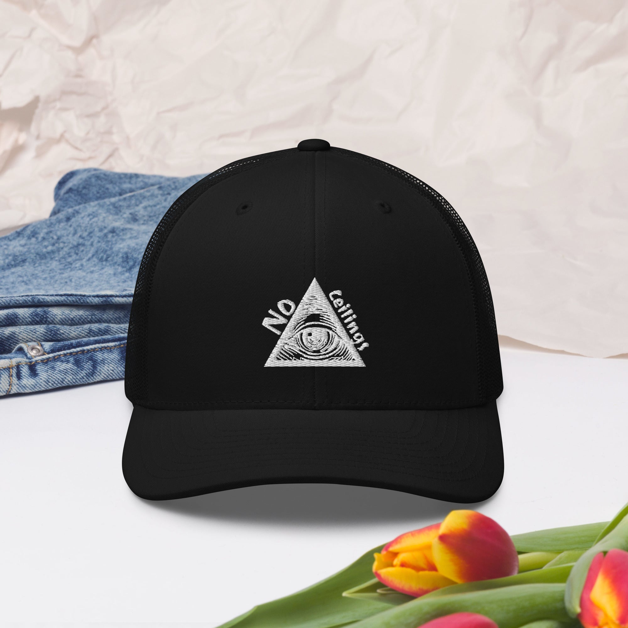 Pyramid Trucker Cap - NoCeilingsClothing