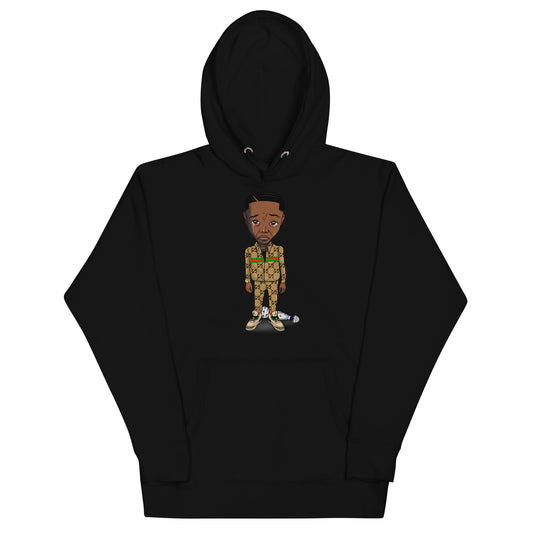 Broke rich 2 Unisex Hoodie