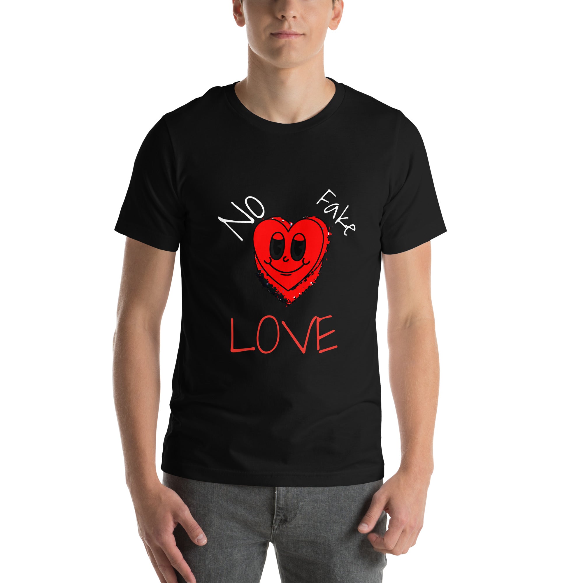 No Fake love Black tee