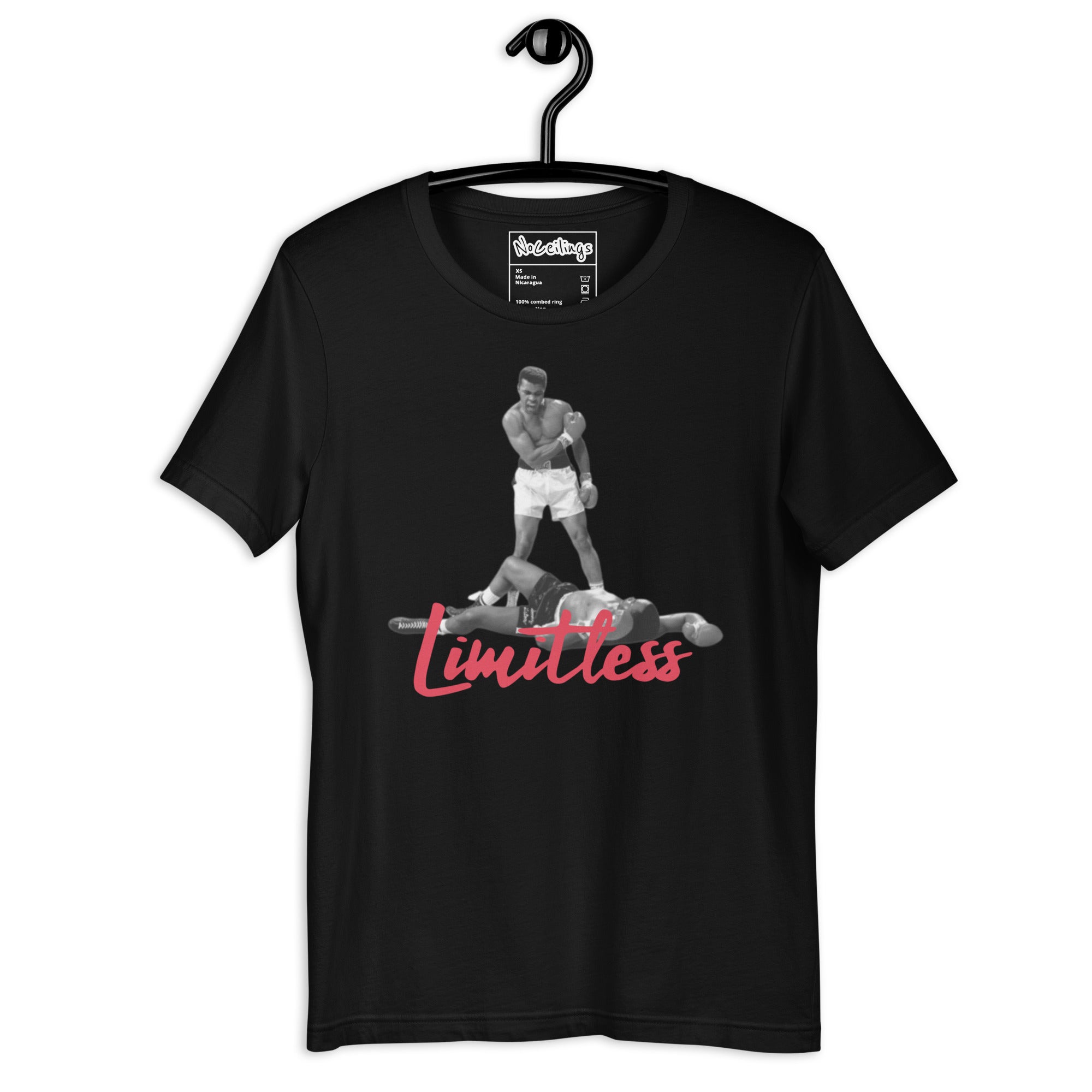 Muhammad Ali limitless 2 Unisex t-shirt