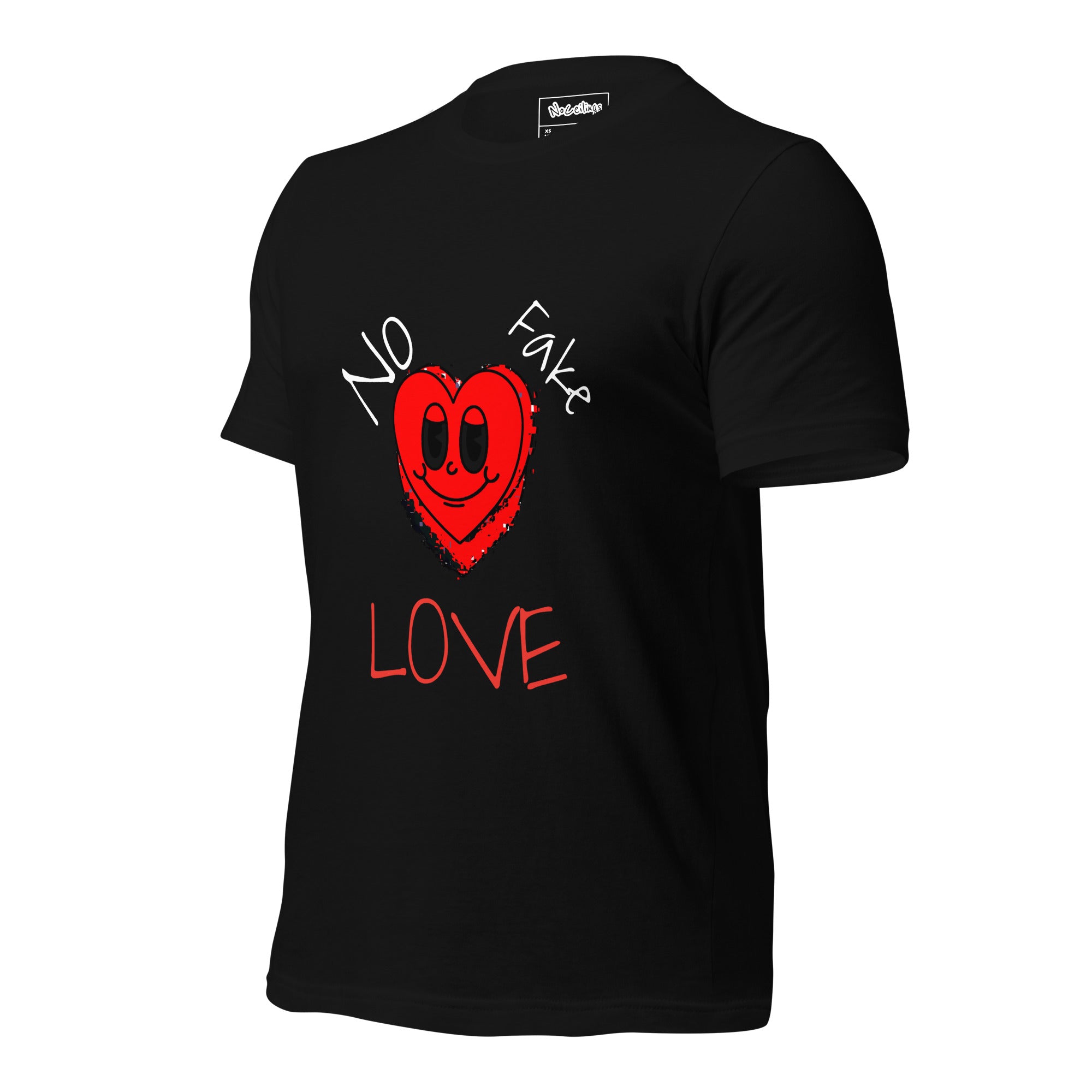 No Fake love Black tee