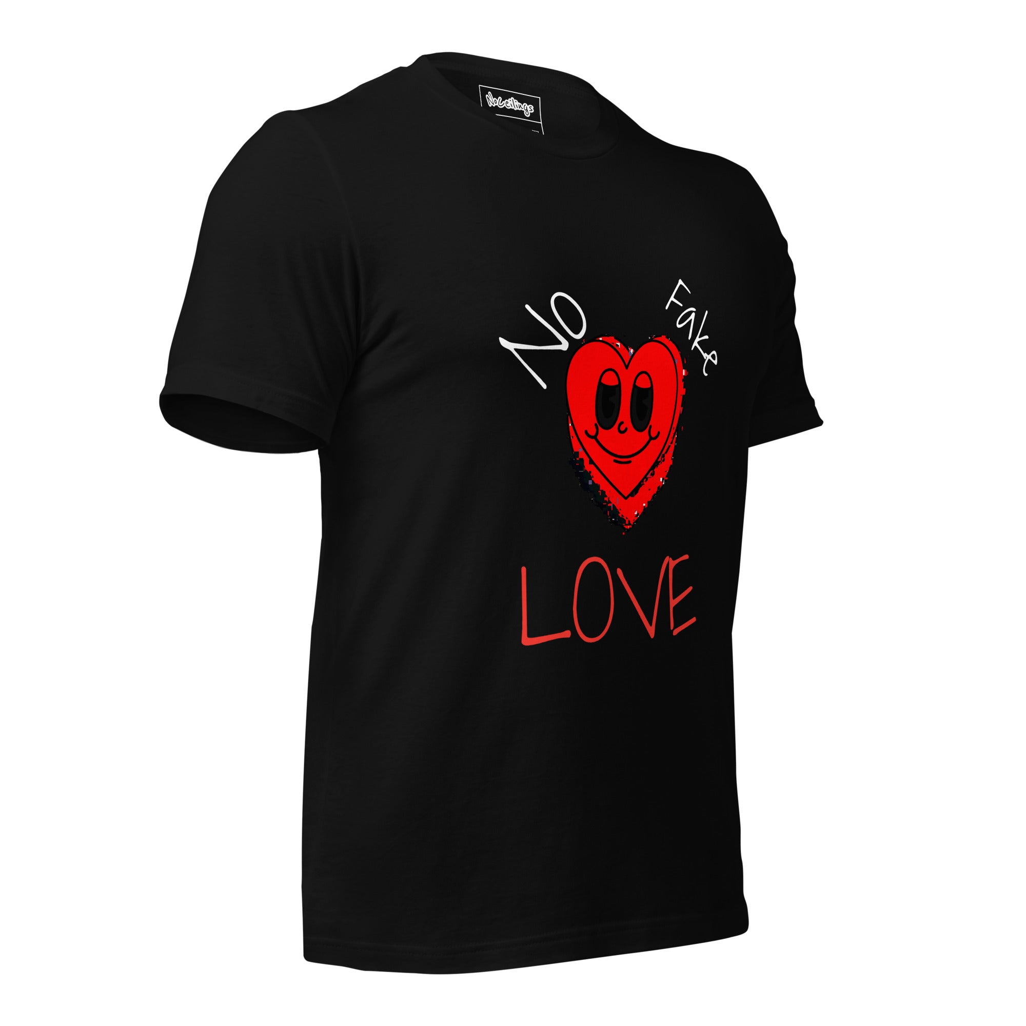 No Fake love Black tee