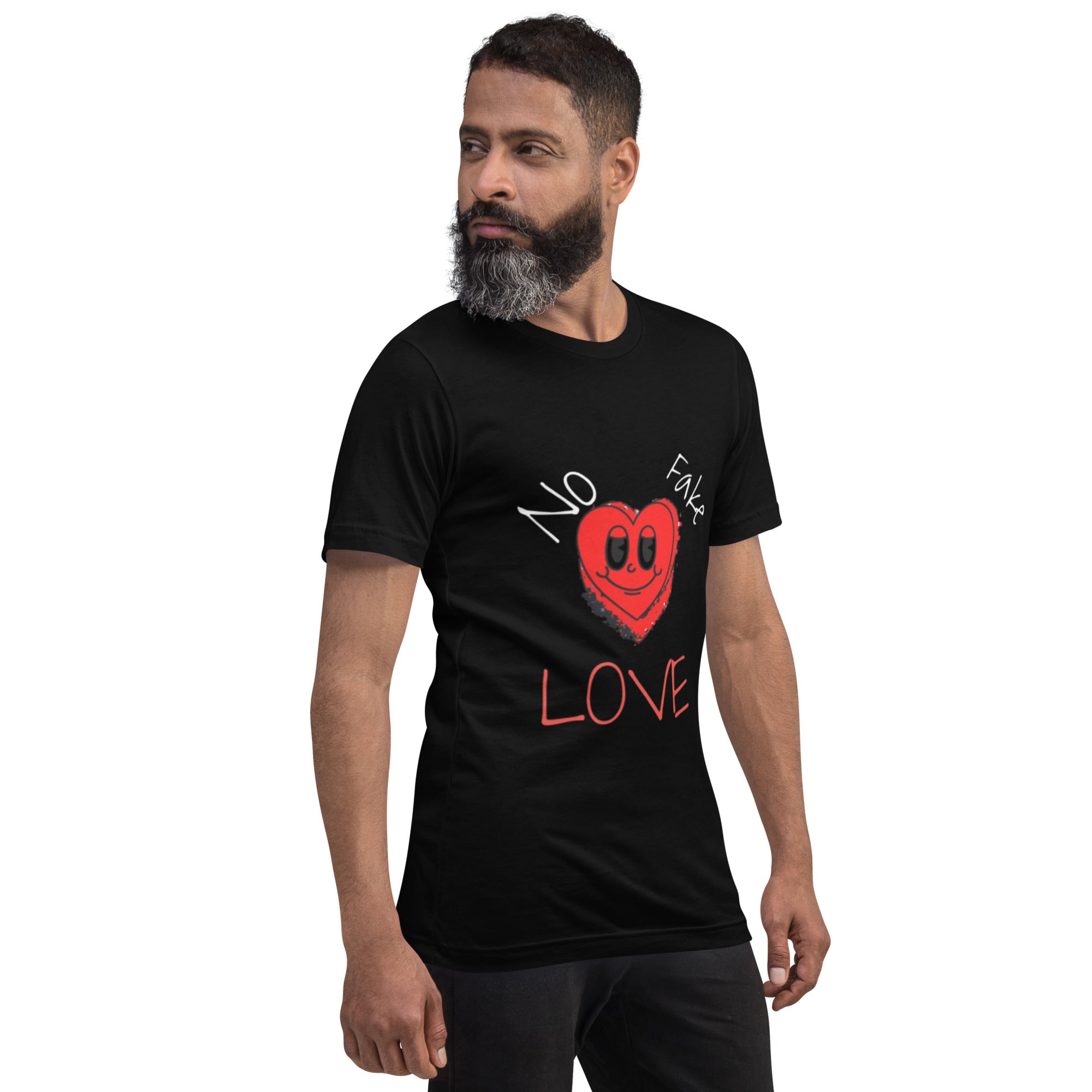 No Fake love Black tee