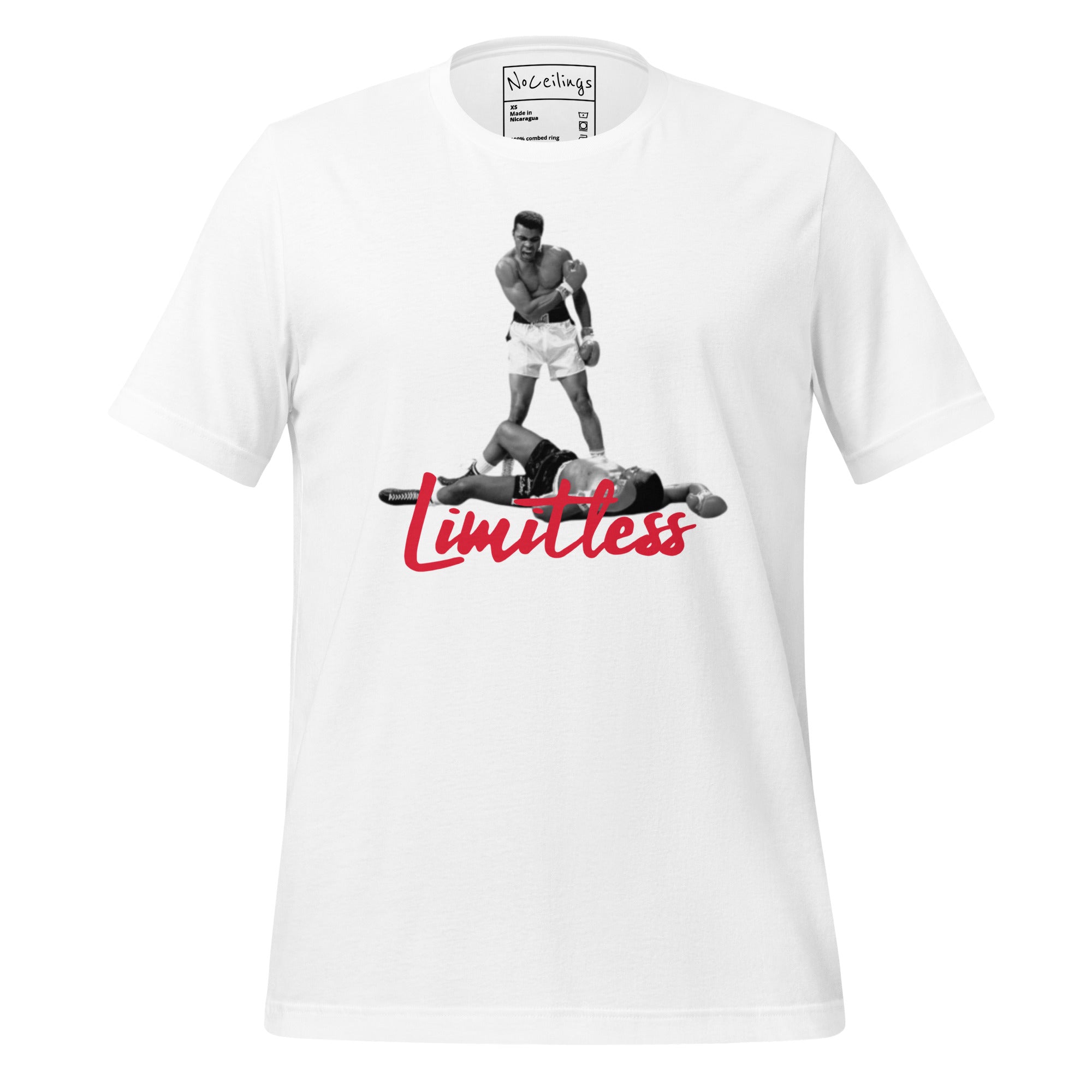 Muhammad Ali limitless 2 Unisex t-shirt