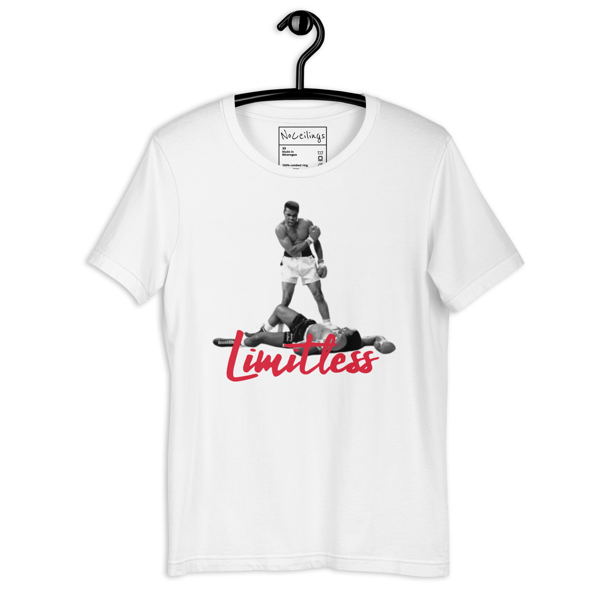 Muhammad Ali limitless 2 Unisex t-shirt