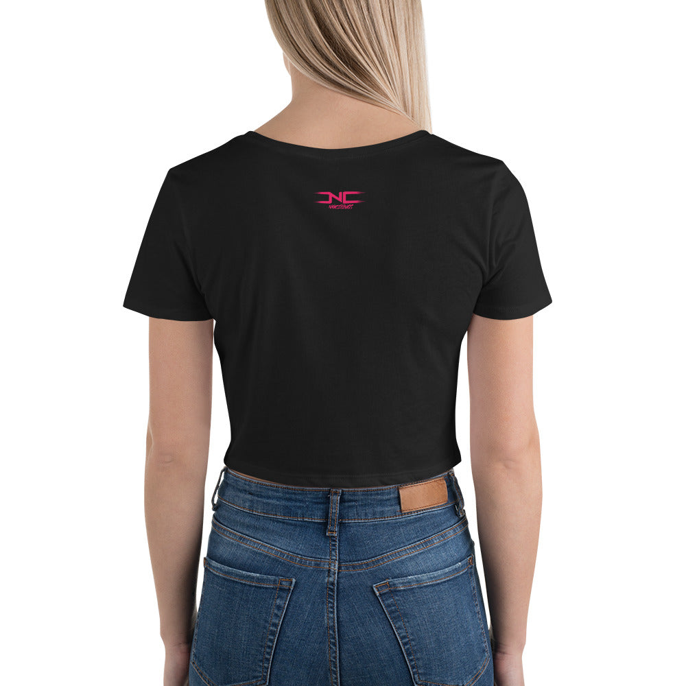 It Girl in Pink Women’s Crop Tee - NoCeilingsClothing