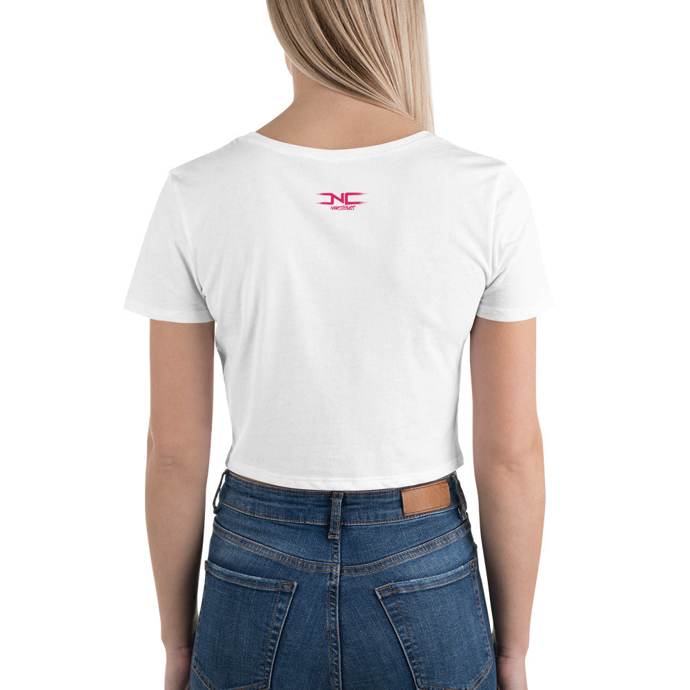 It Girl in Pink Women’s Crop Tee - NoCeilingsClothing