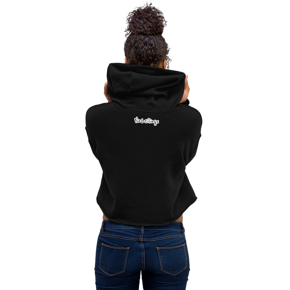 Black Girl Magic Crop Hoodie