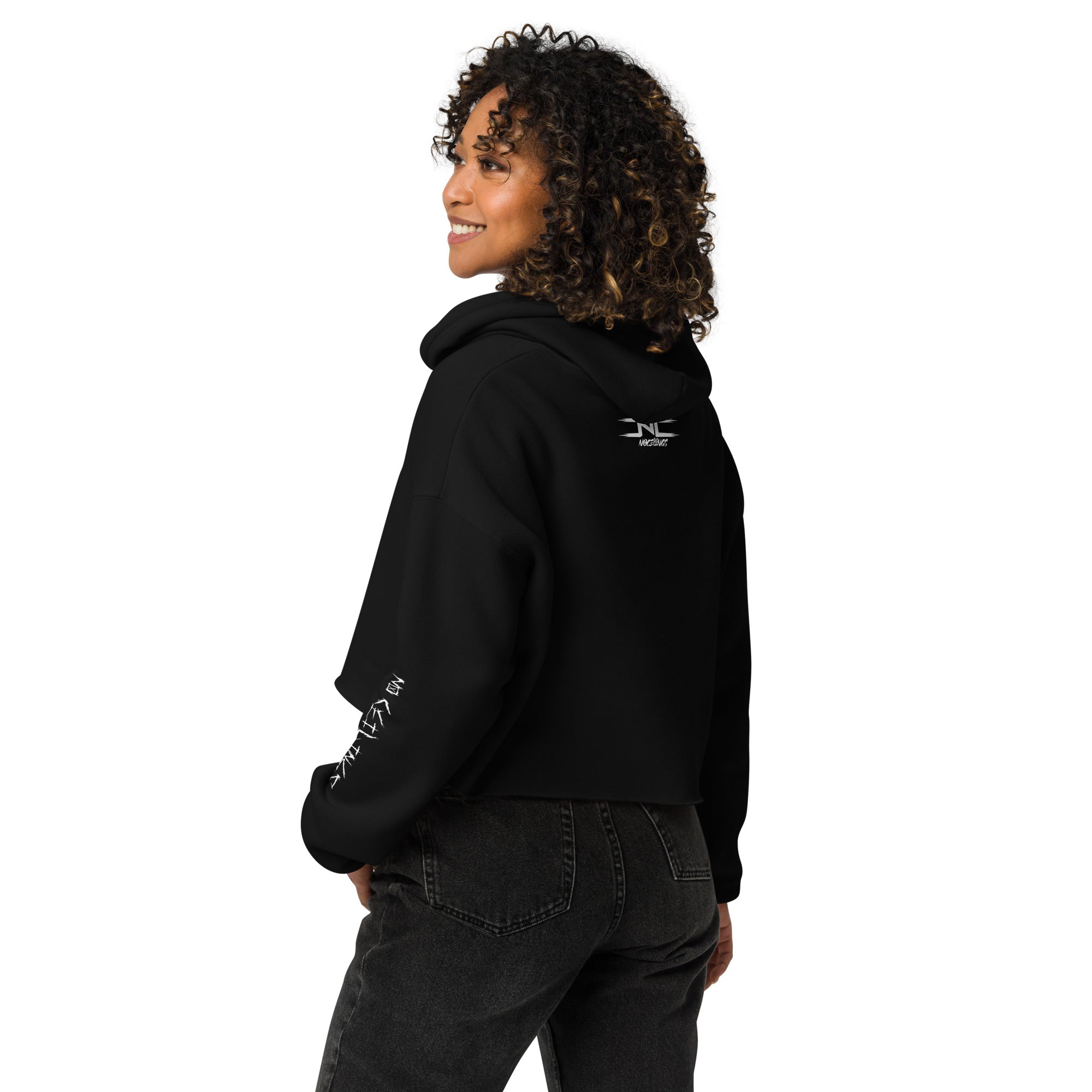 Noceilings Crop Hoodie