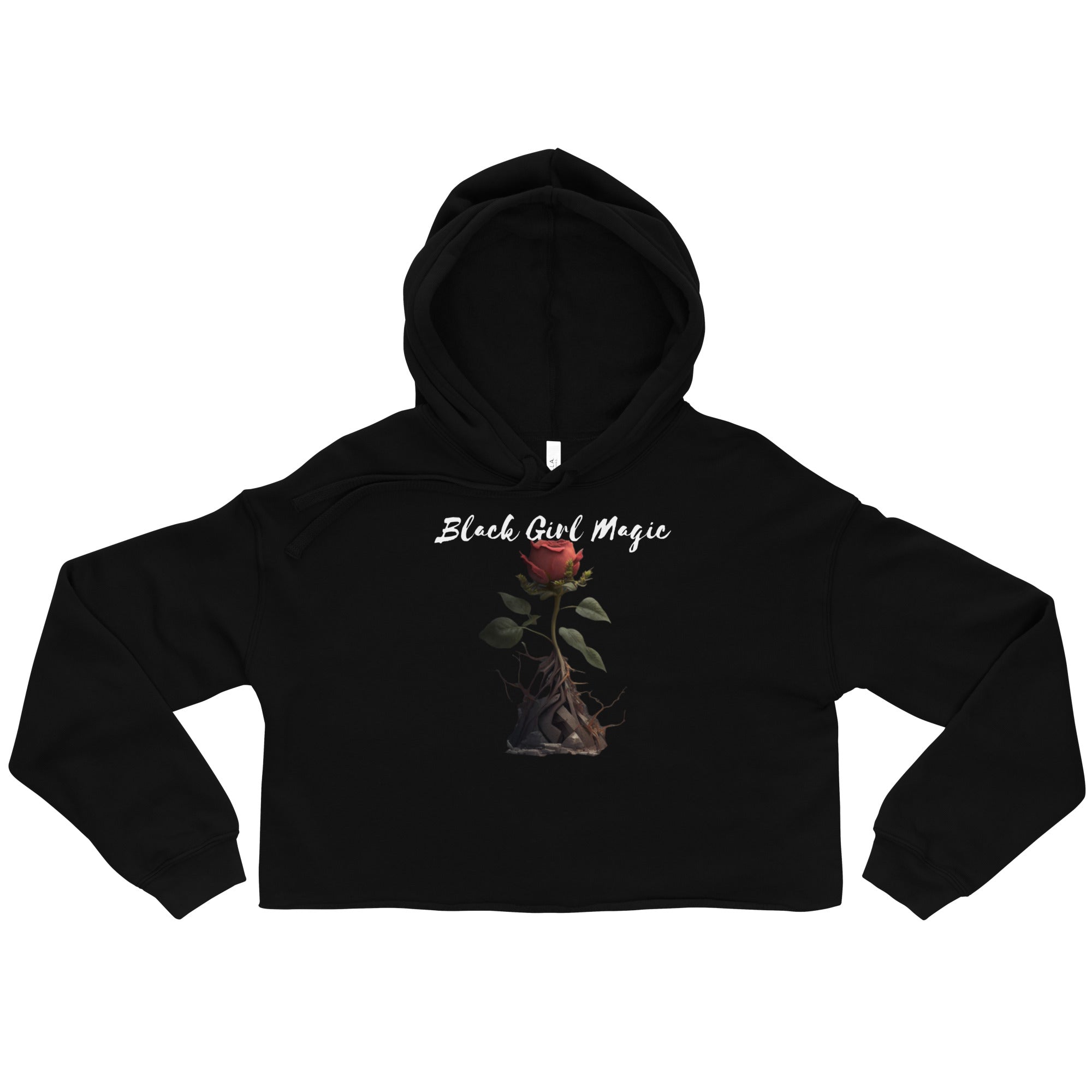 Black Girl Magic Crop Hoodie