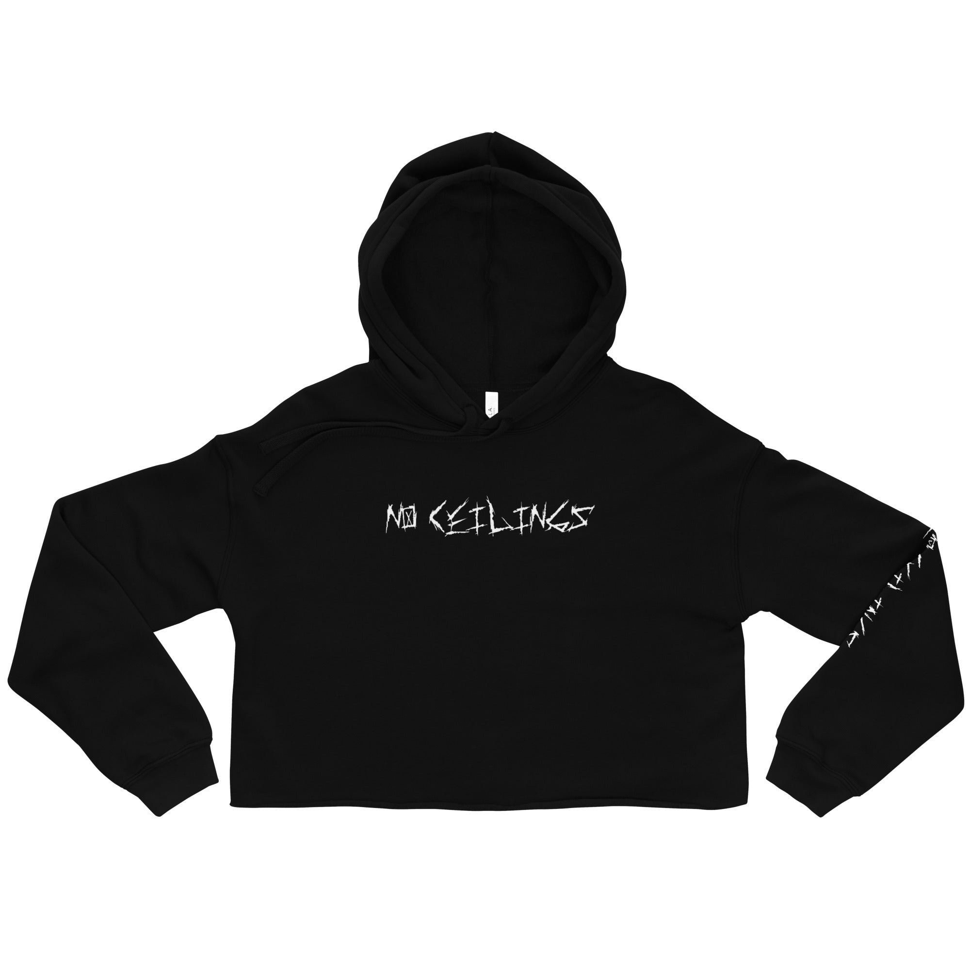 Noceilings Crop Hoodie