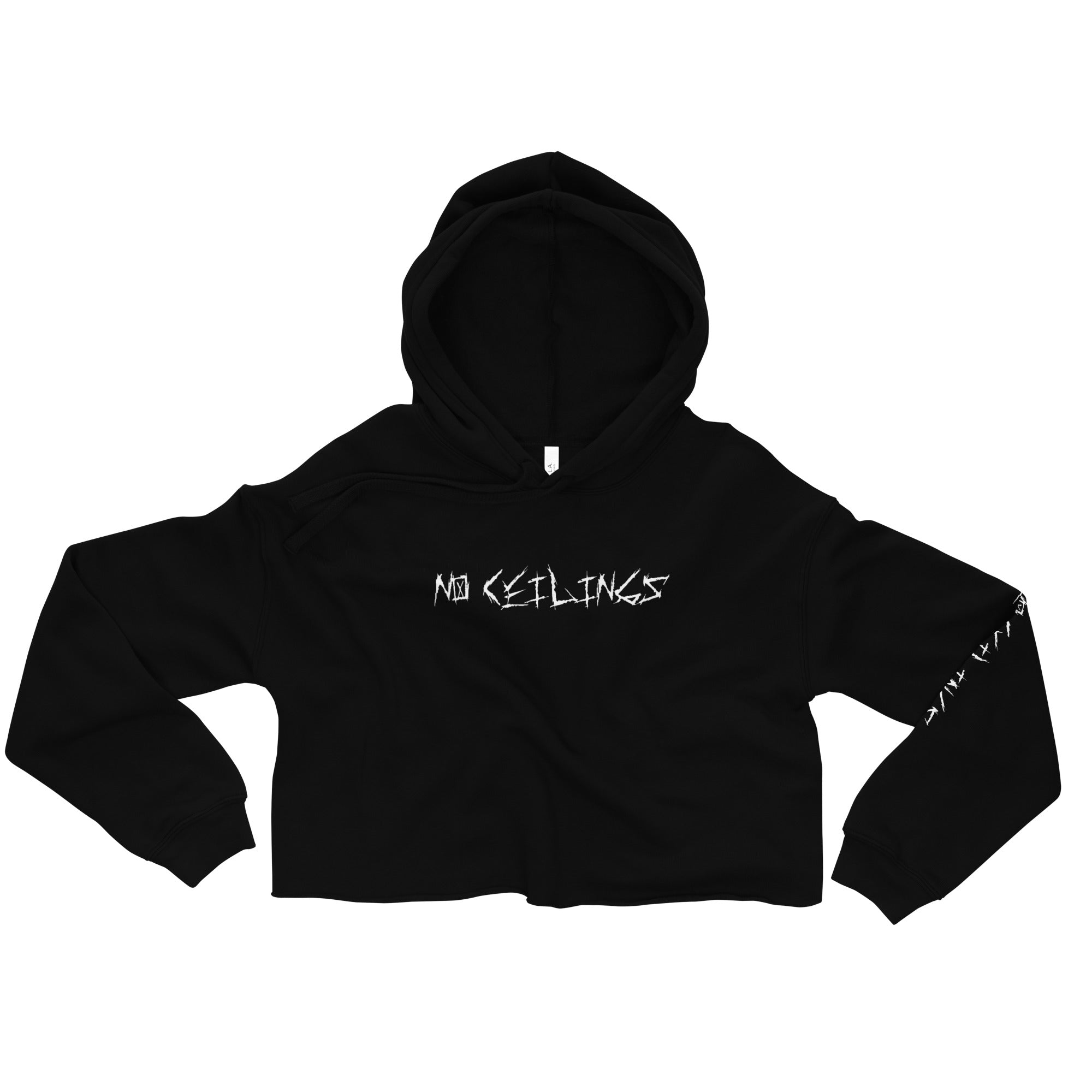 Noceilings Crop Hoodie