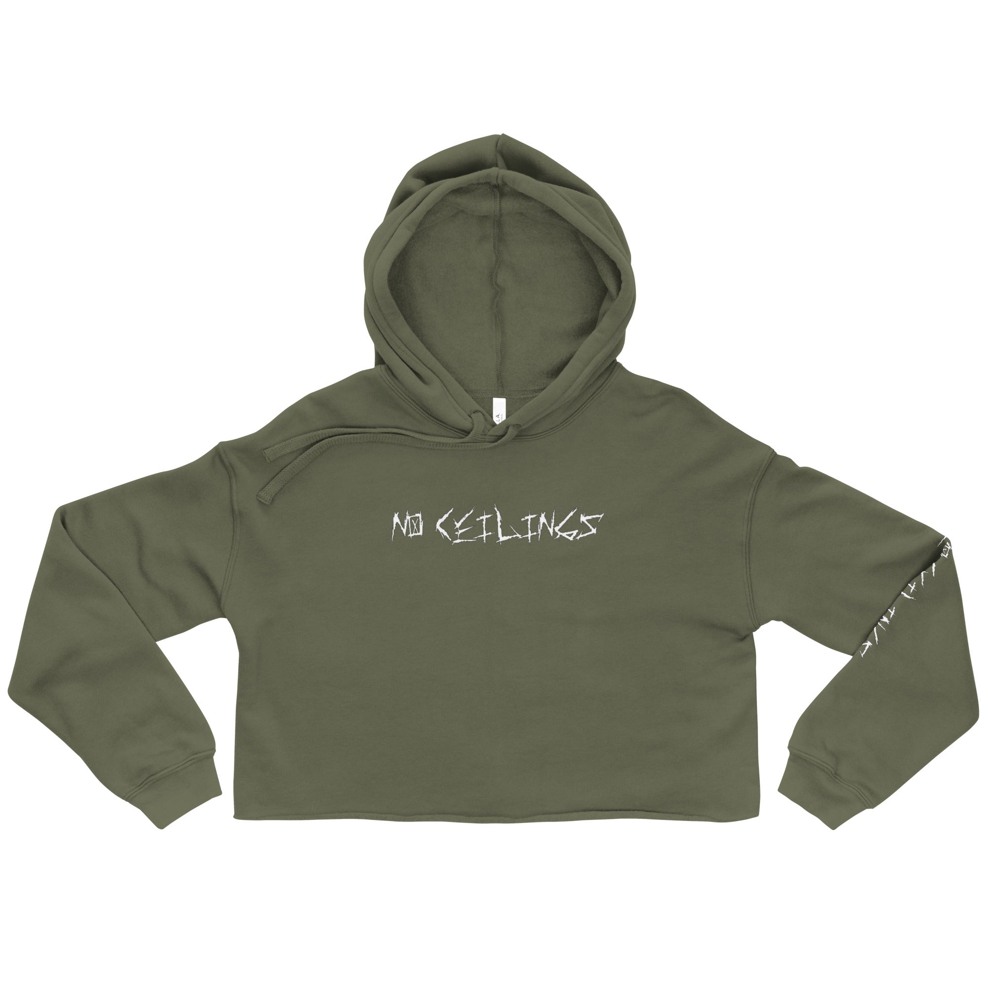 Noceilings Crop Hoodie