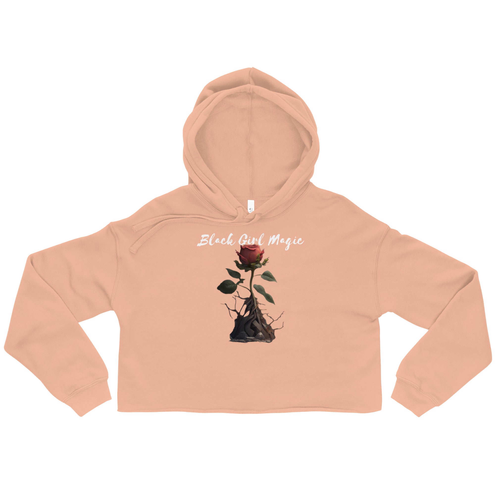 Black Girl Magic Crop Hoodie