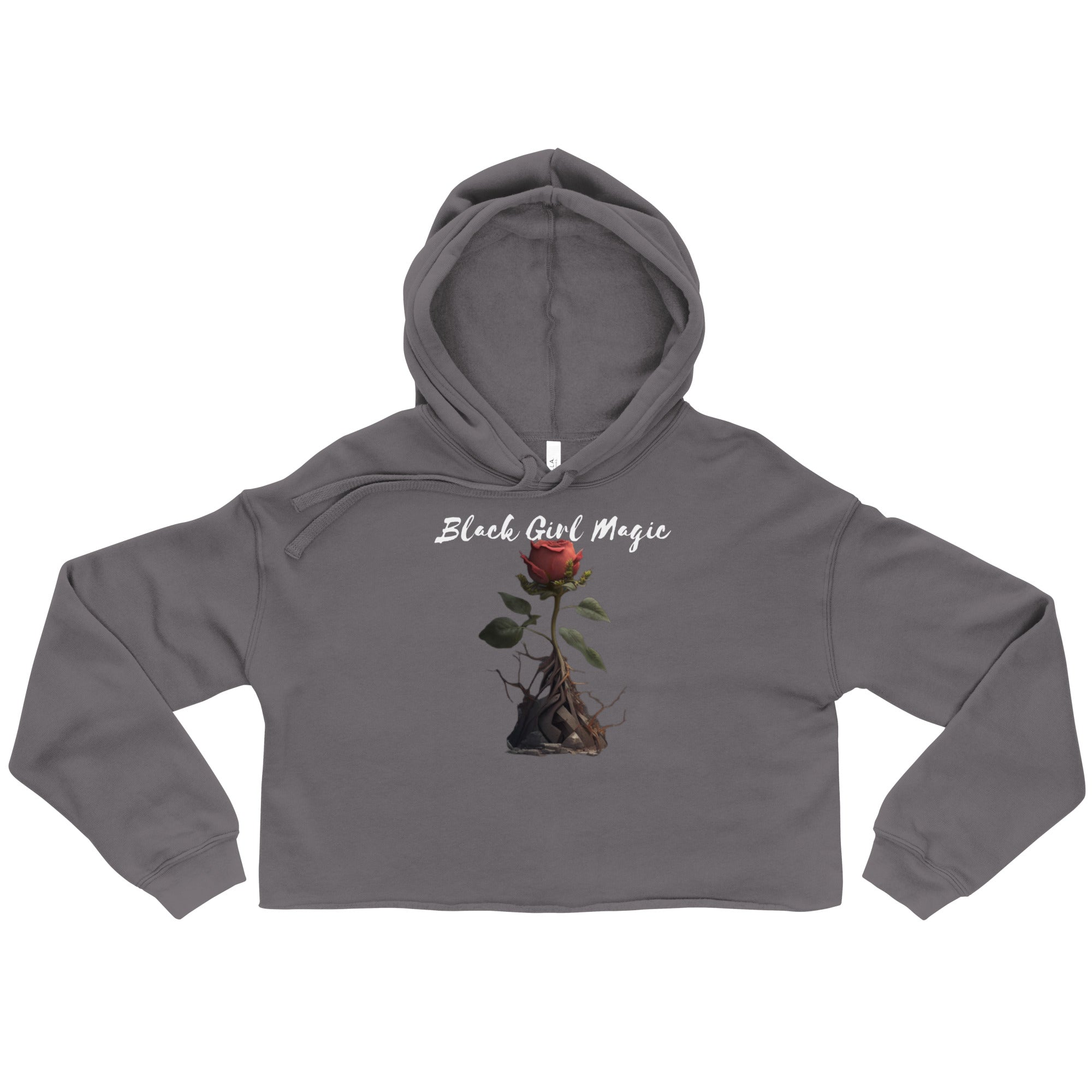 Black Girl Magic Crop Hoodie