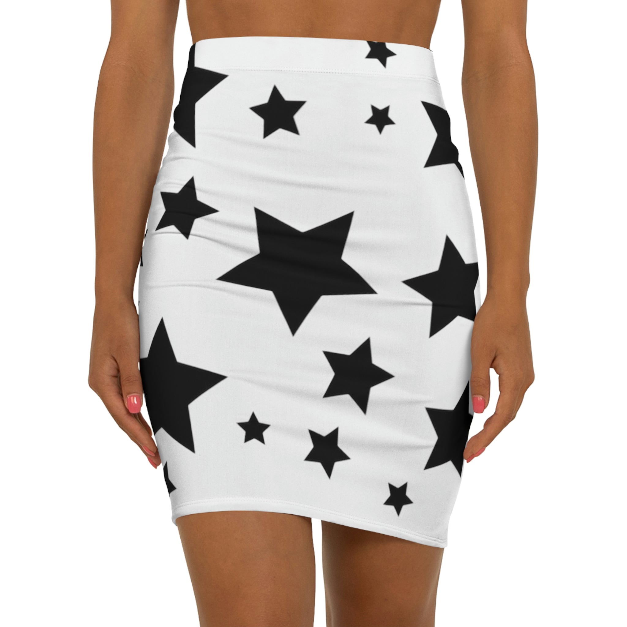 Stars Women's Mini Skirt (AOP) - NoCeilingsClothing