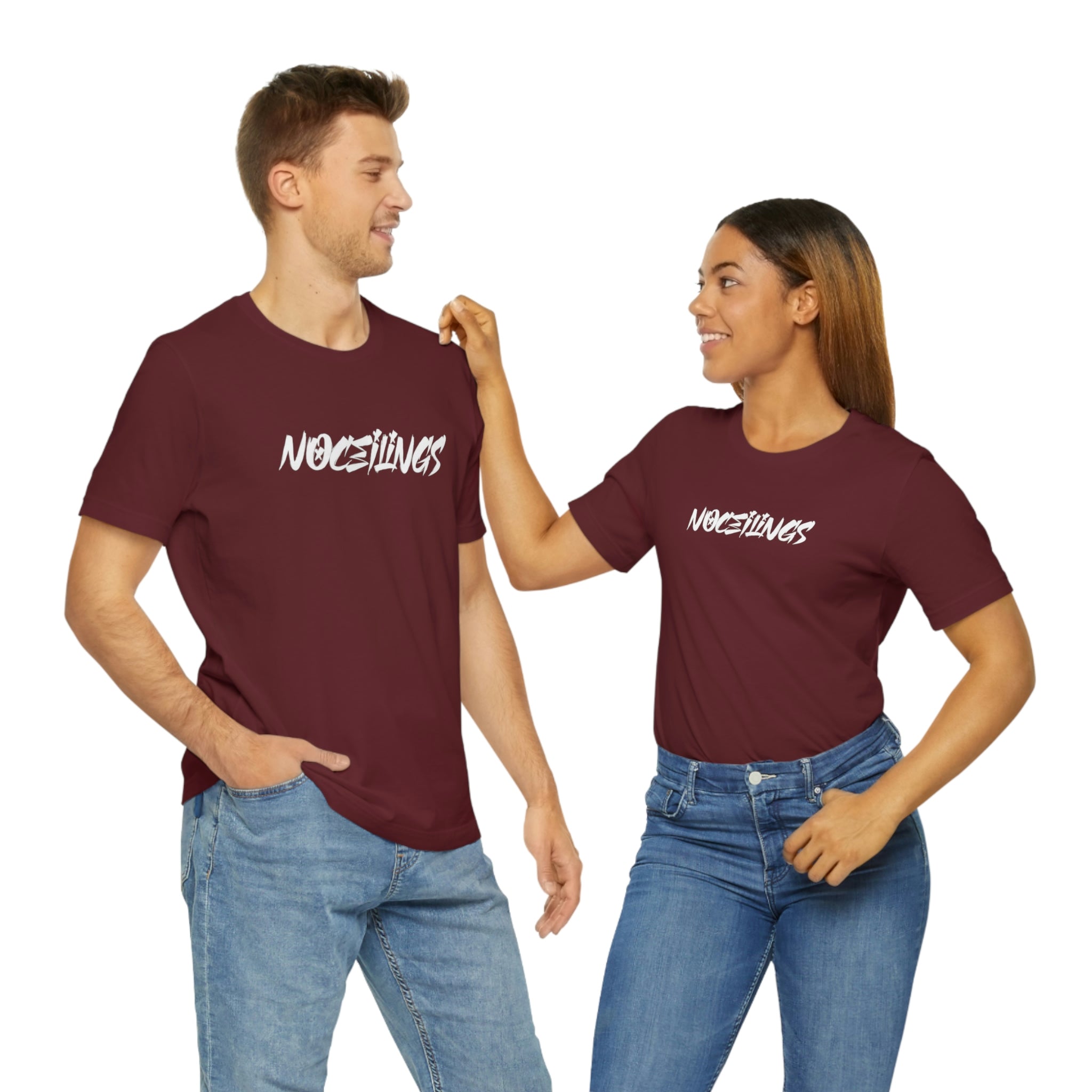 Multiple Colorways Unisex Jersey Short Sleeve Tee - NoCeilingsClothing