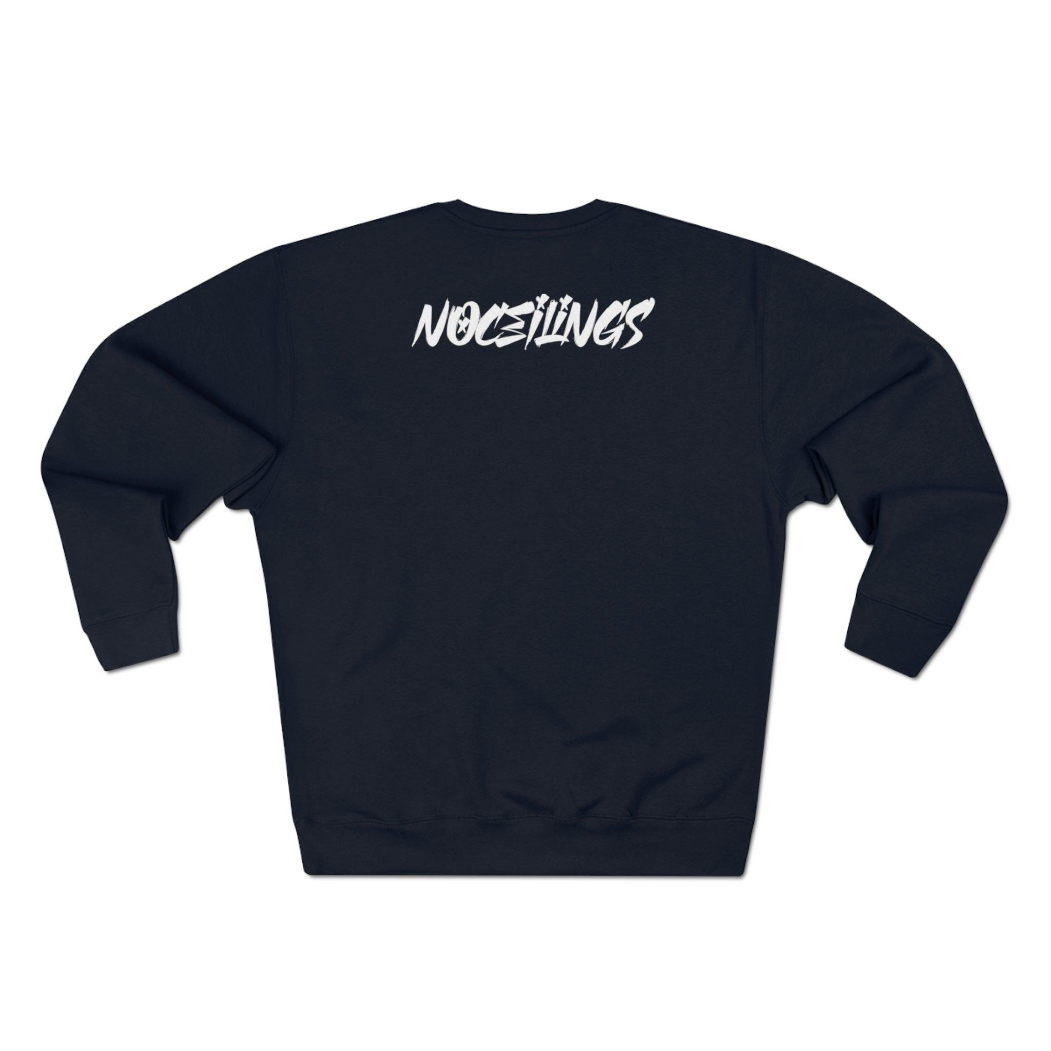 Never be afraid Unisex Premium Crewneck Sweatshirt - NoCeilingsClothing