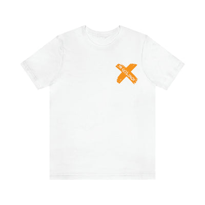 Blk/Orange Wht/Orange Unisex Jersey Short Sleeve Tee - NoCeilingsClothing