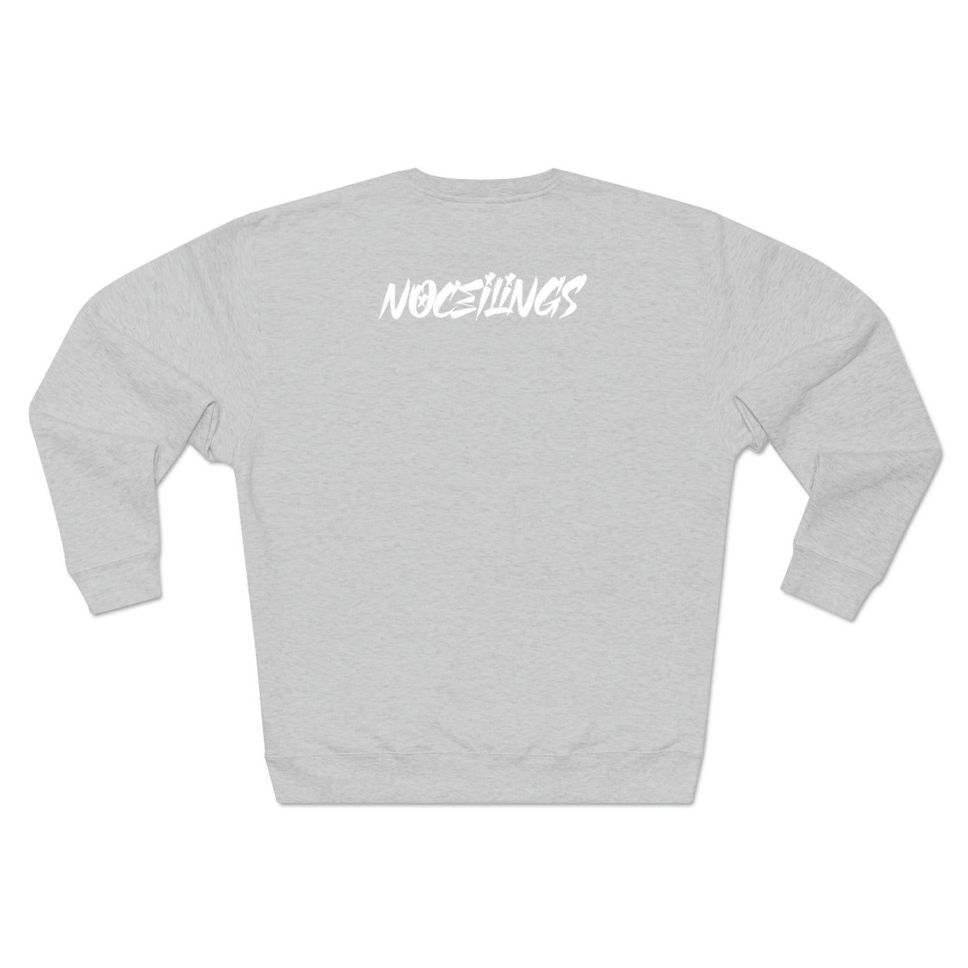 "Never be afraid Multiple Colors " Unisex Premium Crewneck Sweatshirt - NoCeilingsClothing