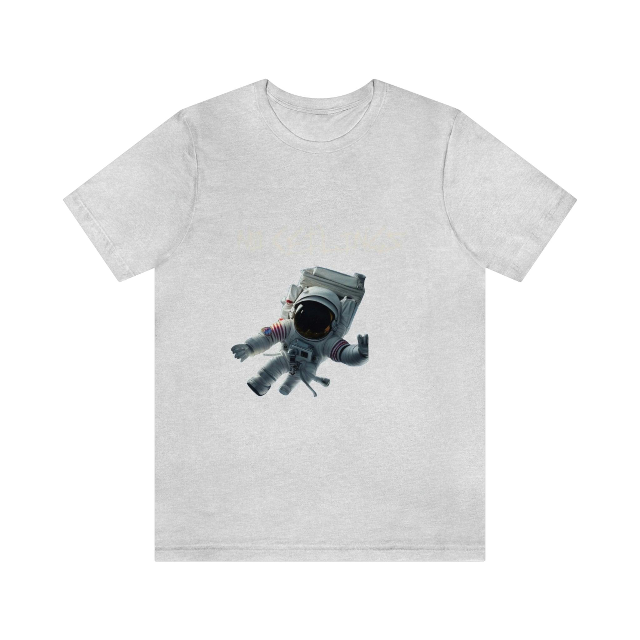 Astronaut Walk Unisex Jersey Short Sleeve Tee - NoCeilingsClothing