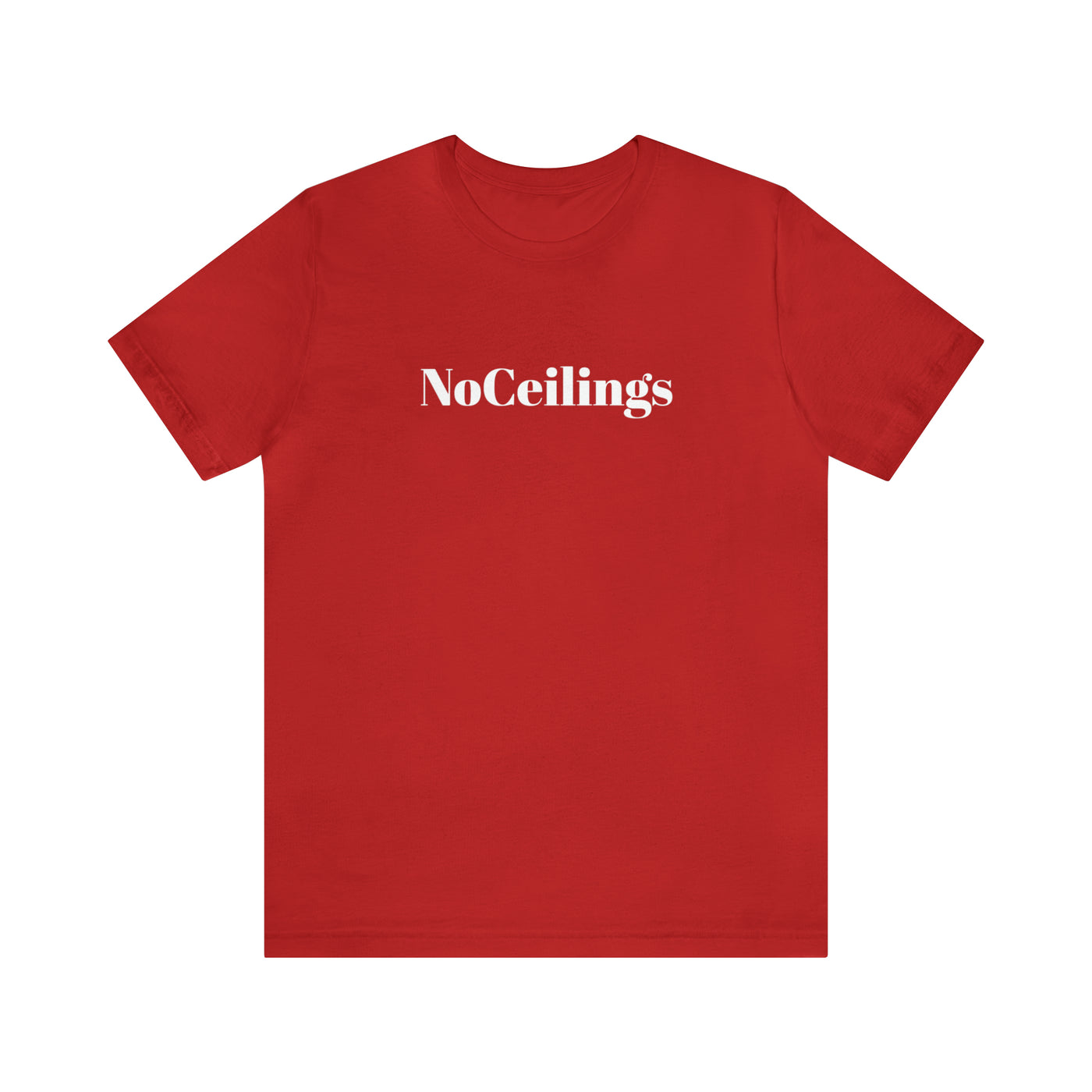 Noceilings Classic lettering Unisex Jersey Short Sleeve Tee