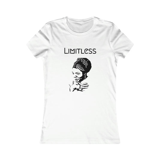 Limitless Maya Angelou Women's Favorite Tee - NoCeilingsClothing
