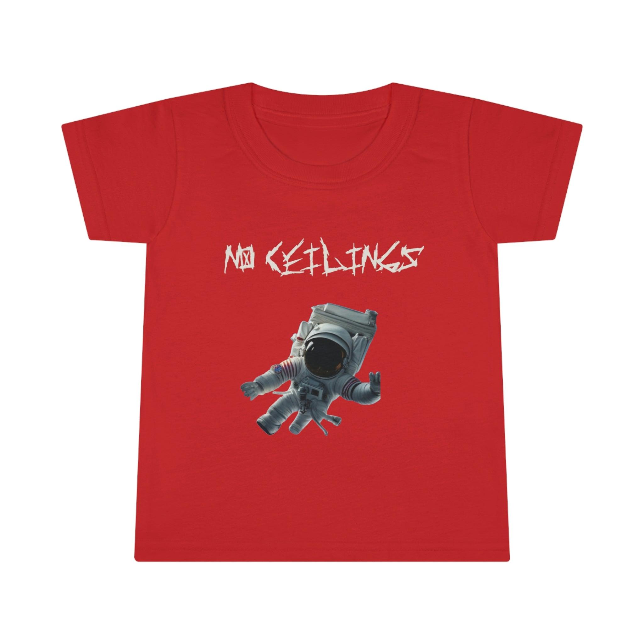 Astronaut Walk Toddler T-shirt - NoCeilingsClothing