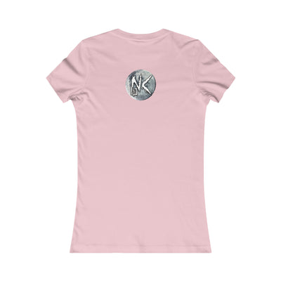 Pink/Wht Women's Favorite Tee - NoCeilingsClothing