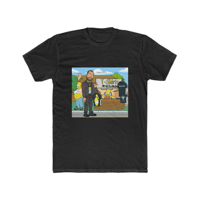 Simpsons Graphic Tee Cotton Crew Tee - NoCeilingsClothing