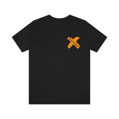 Blk/Orange Wht/Orange Unisex Jersey Short Sleeve Tee - NoCeilingsClothing