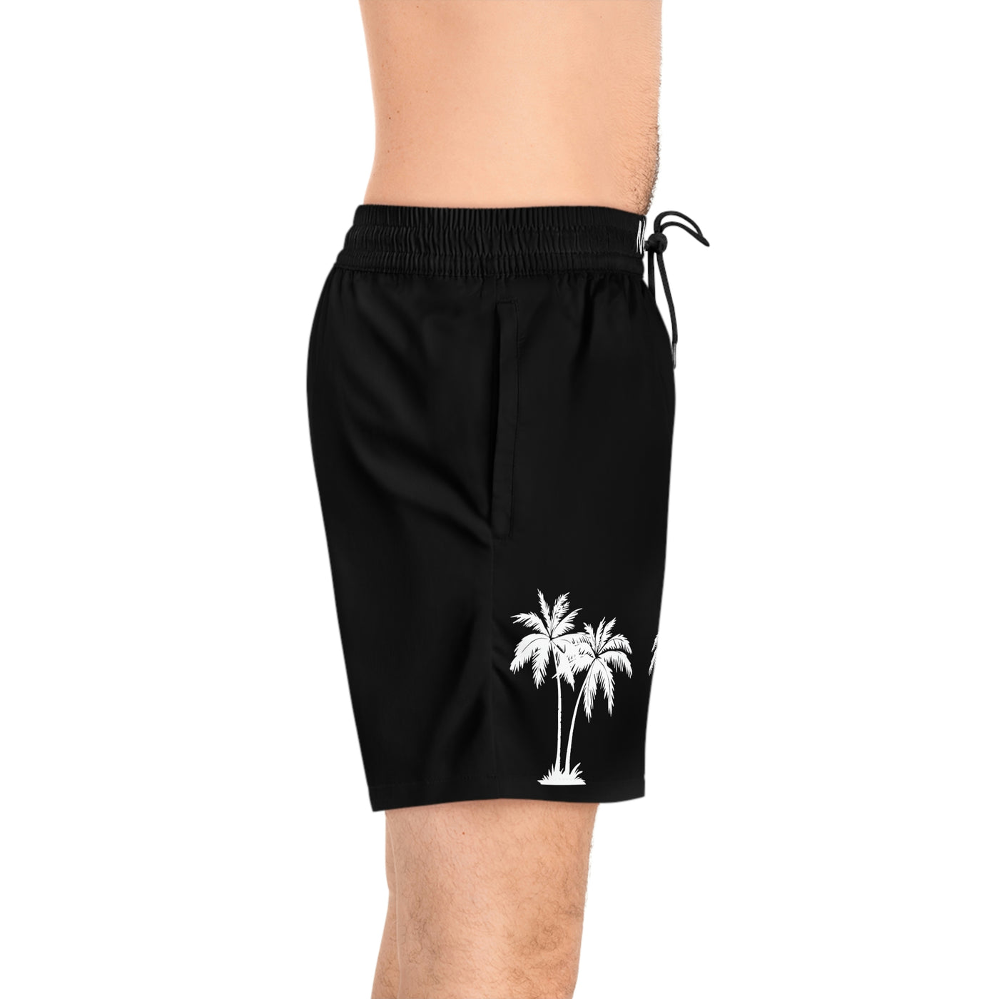 Tropical Noceilings Men's Mid-Length Swim Shorts (AOP) - NoCeilingsClothing