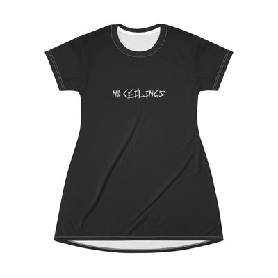T-Shirt Dress (AOP) - NoCeilingsClothing