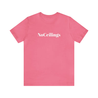 Noceilings Classic lettering Unisex Jersey Short Sleeve Tee - NoCeilingsClothing