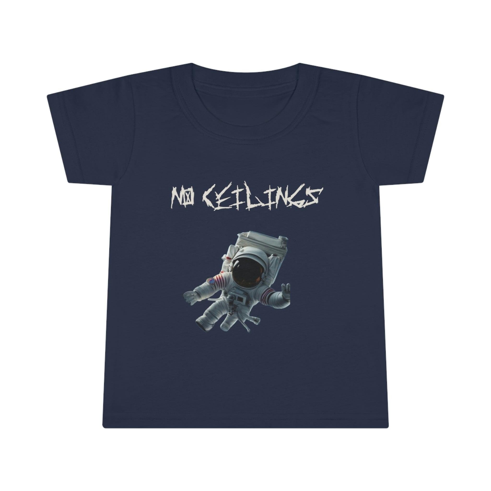 Astronaut Walk Toddler T-shirt - NoCeilingsClothing