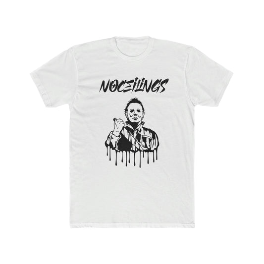 Michael Myers Men's Cotton Crew Tee - NoCeilingsClothing