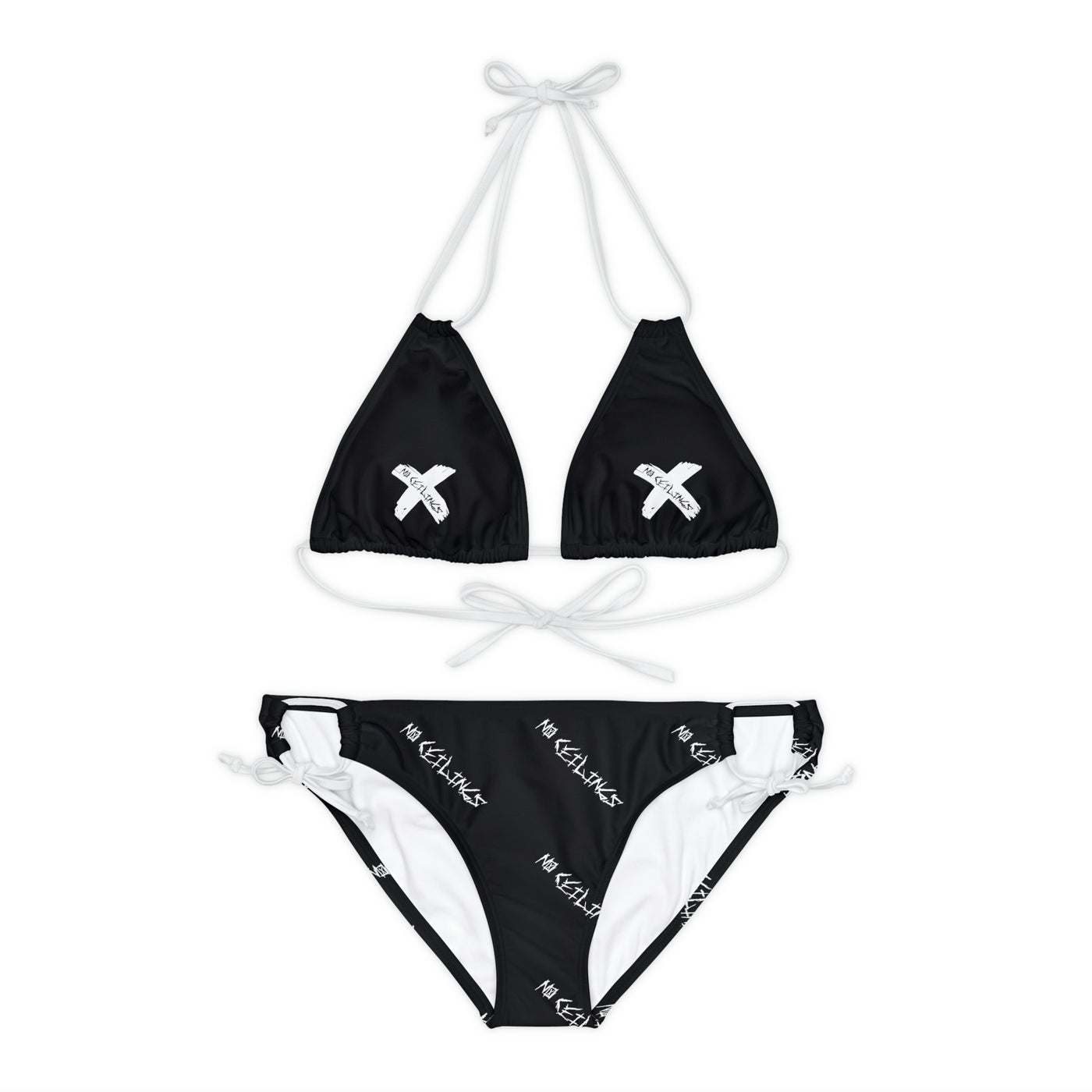 X Style Strappy Bikini Set - NoCeilingsClothing
