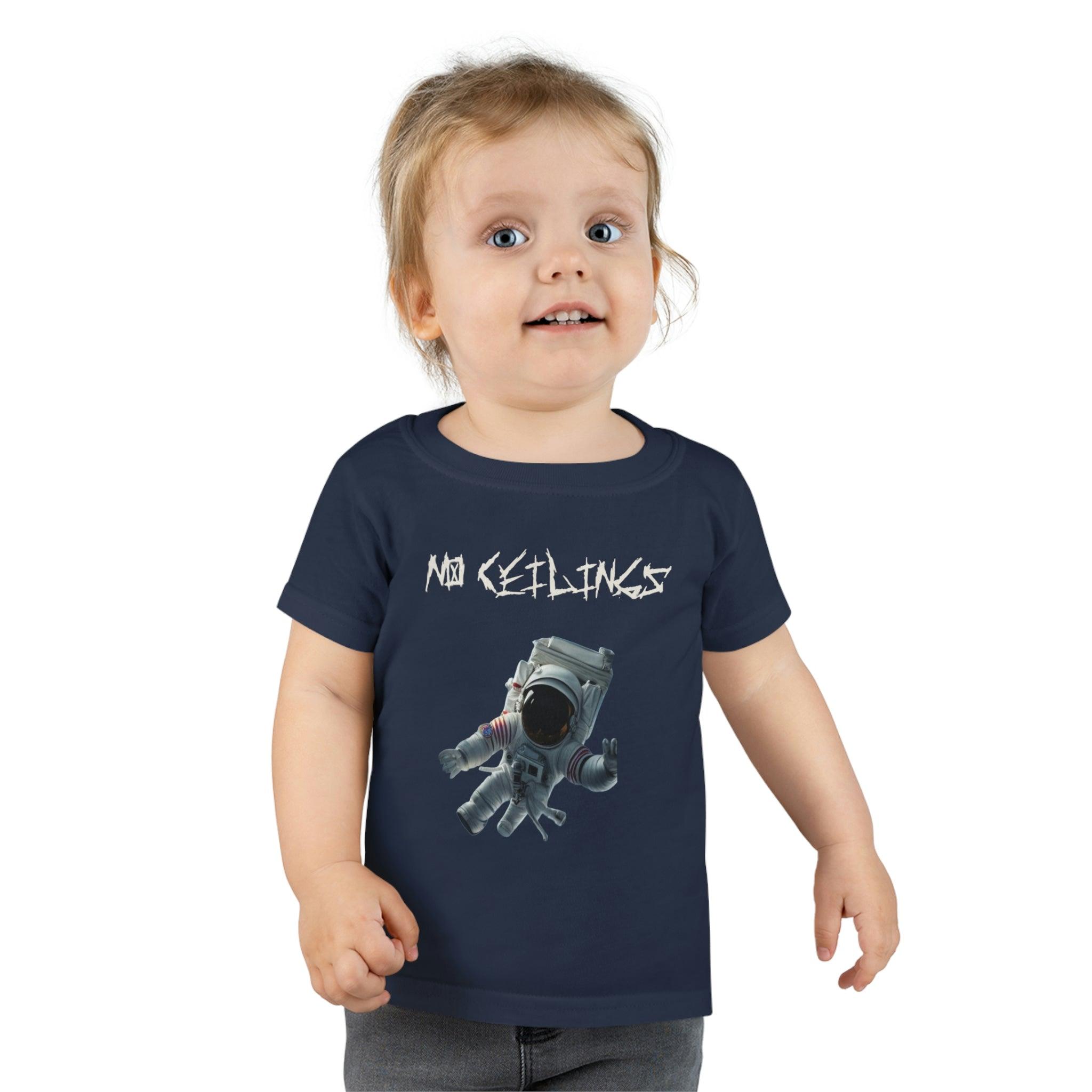 Astronaut Walk Toddler T-shirt - NoCeilingsClothing