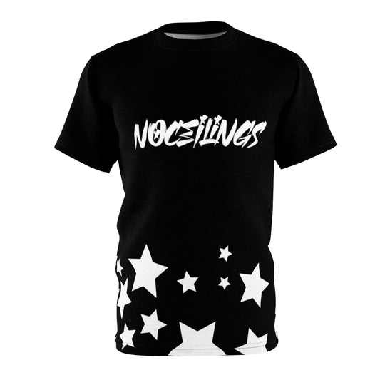 Stars in Blk Unisex AOP Cut & Sew Tee - NoCeilingsClothing