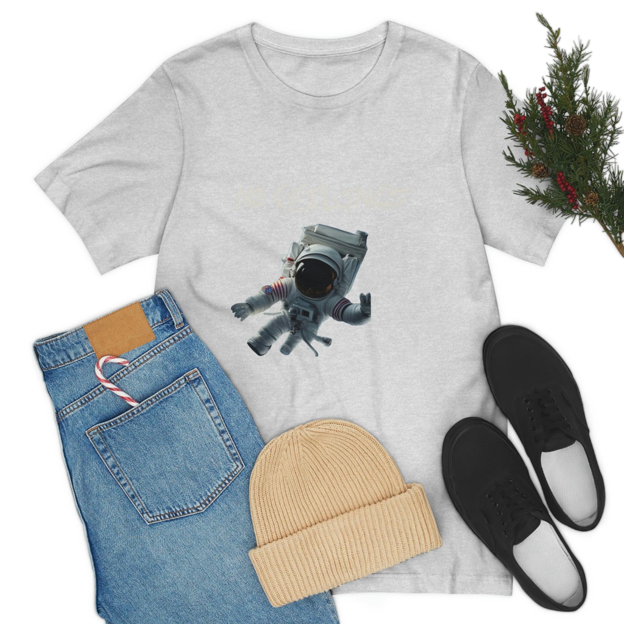 Astronaut Walk Unisex Jersey Short Sleeve Tee - NoCeilingsClothing