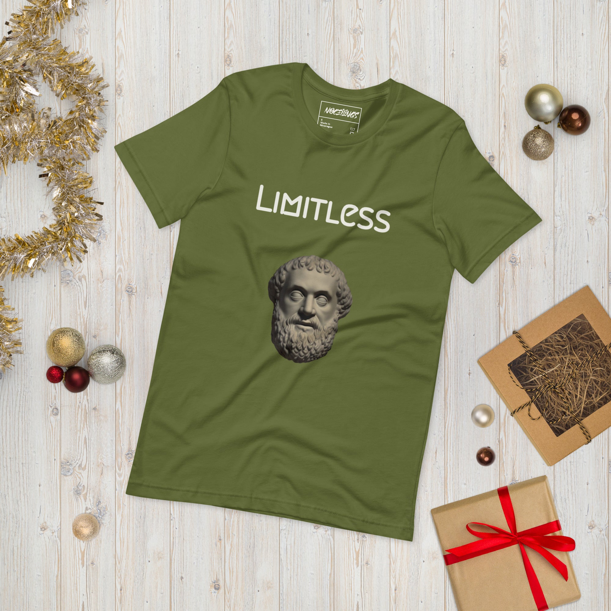 Limitless Aristotle Multiple Colors Unisex t-shirt - NoCeilingsClothing